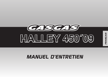 Manuel du propriétaire | GAS GAS HALLEY 450 Manuel utilisateur | Fixfr