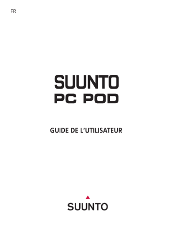 Manuel du propriétaire | Suunto PC POD Manuel utilisateur | Fixfr