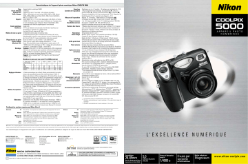 Manuel du propriétaire | Nikon AUDIO VIDEO CABLE EG-E5000 Manuel utilisateur | Fixfr