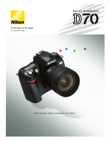 Manuel du propriétaire | Nikon D70 Manuel utilisateur | Fixfr