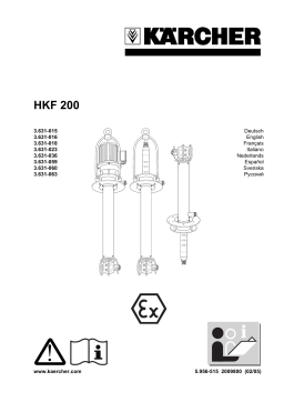 Kärcher HKF 200 Manuel utilisateur