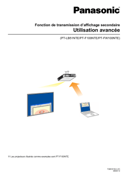 Panasonic PT-FW100LB51NT_SD Manuel utilisateur