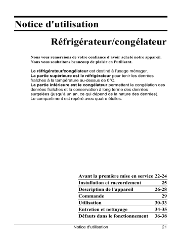 Manuel du propriétaire | Smeg CR320A Manuel utilisateur | Fixfr