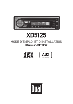 Dual XD5125 Manuel utilisateur