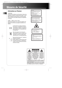 Thomson AM2180 Manuel utilisateur