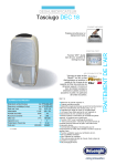 DeLonghi DEC 18 : Chat IA et T&eacute;l&eacute;chargement PDF