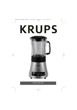 Krups KB710A Manuel utilisateur