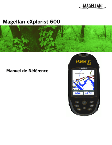 Manuel du propriétaire | Magellan eXplorist 600 Manuel utilisateur | Fixfr
