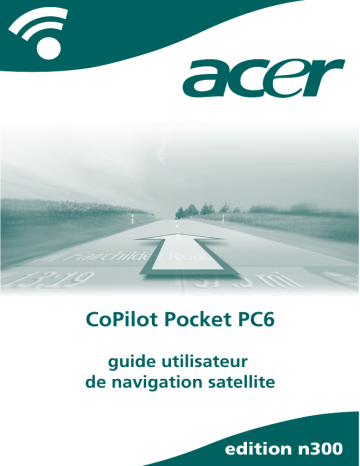 Manuel du propriétaire | ALK CoPilot Pocket PC6 Manuel utilisateur | Fixfr