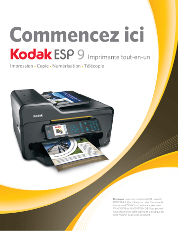 Manuel du propriétaire | Kodak ESP 9 ALL-IN-ONE PRINTER Manuel utilisateur | Fixfr