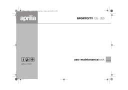APRILIA SPORTCITY 200 Manuel utilisateur