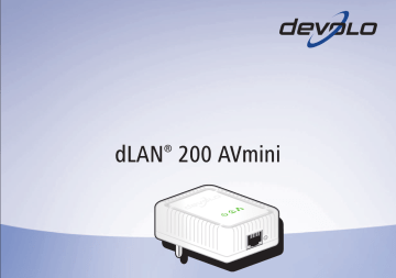 Manuel du propriétaire | Devolo DLAN 200DLAN 200DLAN 500 Manuel utilisateur | Fixfr