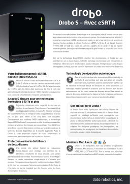 DATA ROBOTICS DROBO S Manuel utilisateur