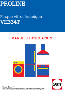 Proline VH334T Manuel utilisateur