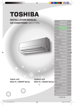 Toshiba RAS-13SKHP-ES Manuel utilisateur