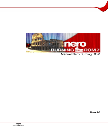 Manuel du propriétaire | Nero Burning Rom 7 Manuel utilisateur | Fixfr