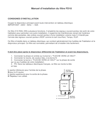 Manuel du propriétaire | X10 FD10 Manuel utilisateur | Fixfr