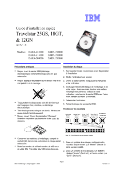 Hitachi TRAVELSTAR 18GT Manuel utilisateur