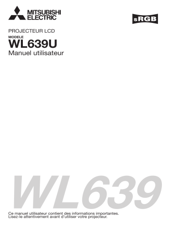 Manuel du propriétaire | Mitsubishi WL639 Manuel utilisateur | Fixfr