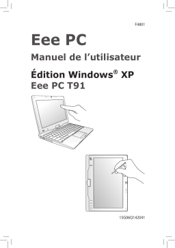 Asus Eee PC T91 Manuel utilisateur