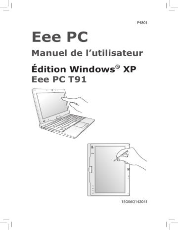 Manuel du propriétaire | Asus Eee PC T91 Manuel utilisateur | Fixfr