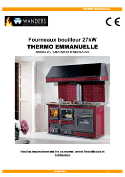 WANDERS THERMO EMMANUELLE Manuel utilisateur