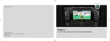 Manuel du propriétaire | SKODA NAVIGATION SYSTEM AMUNDSEN Manuel utilisateur | Fixfr