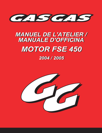 Manuel du propriétaire | GAS GAS FSE 450 Manuel utilisateur | Fixfr