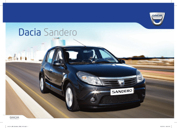 Manuel du propriétaire | Dacia Sandero Manuel utilisateur | Fixfr