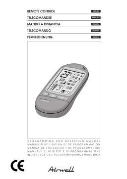 Airwell RC 4 Manuel utilisateur