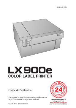 Primera LX900E Manuel utilisateur