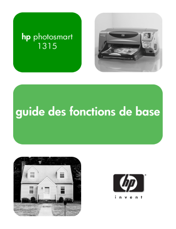Manuel du propriétaire | Compaq Photosmart 1315 Manuel utilisateur | Fixfr