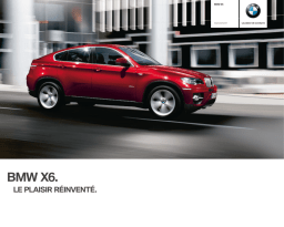 BMW X6 Manuel utilisateur