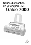 FRANCE TELECOM GALEO 7000 Manuel utilisateur