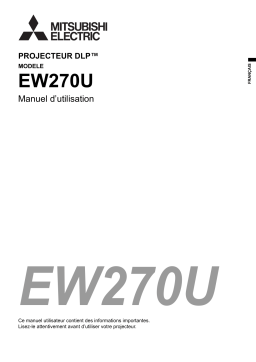 Mitsubishi EW270 Manuel utilisateur