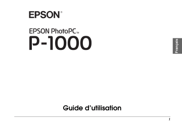 Manuel du propriétaire | Epson P-1000 Manuel utilisateur | Fixfr