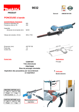 Makita 9032 Manuel utilisateur