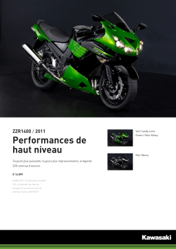 Kawasaki ZZR 1400 Manuel utilisateur