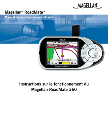 Manuel du propriétaire | Magellan RoadMate 360 Manuel utilisateur | Fixfr