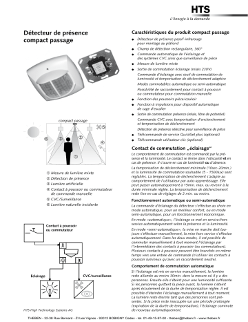 Manuel du propriétaire | THEBEN COMPACT PASSAGE Manuel utilisateur | Fixfr