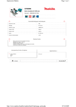 Makita 5705RK Manuel utilisateur