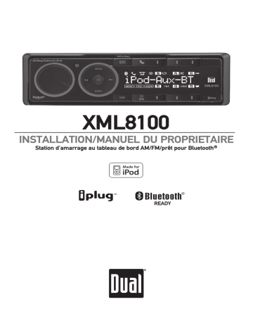 Manuel du propriétaire | Dual XML8100 Manuel utilisateur | Fixfr