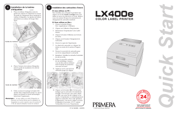 Manuel du propriétaire | Primera LX400e Manuel utilisateur | Fixfr