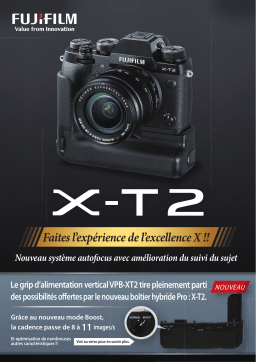 Fujifilm XT2X-T2 Manuel utilisateur