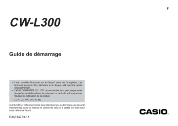 Manuel du propriétaire | Casio CW-L300 Manuel utilisateur | Fixfr
