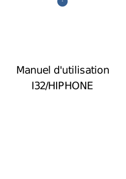 CECT HIPHONE I32 Manuel utilisateur