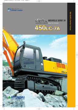 Hyundai R450LC-7A Manuel utilisateur