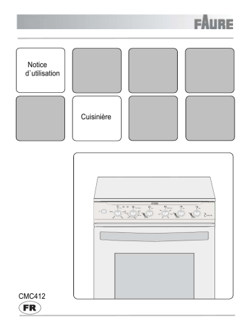 Manuel du propriétaire | Faure CMC412W Manuel utilisateur | Fixfr