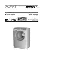 Hoover HAF 10146 PVG Manuel utilisateur