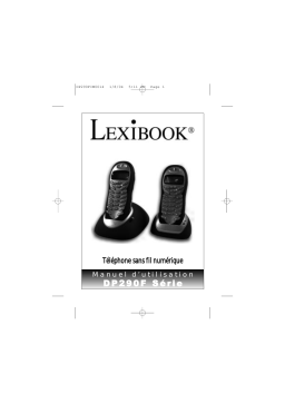 Lexibook DP290F Manuel utilisateur